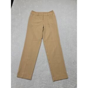 New York & Company Pants Womens 4 Tan Dress Pants High Rise Office Business
